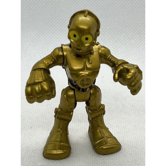 Star Wars Hasbro Playskool Galactic Heroes Figures Lot of 5 - C-3PO, Darth Vader - Picture 9 of 12